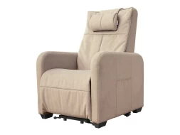 Кресло-реклайнер электрический с подъемом и массажем FUJIMO LIFT CHAIR Ваниль, фото 6