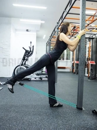Эспандер трубчатый TOTAL BODY (латекс) оранжевый 22,6 кг FT-LTX-50LB, фото 13