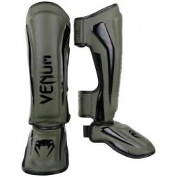 Щитки Venum Elite Khaki/Black, фото 2