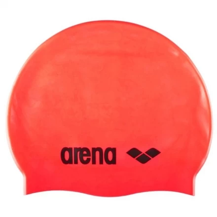 Шапочка для плав. &quot;ARENA Classic Silicone&quot;, арт.9166240, ЯРКО-КРАСНЫЙ, силикон, фото 1