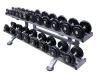 Изображение товара Гантельный ряд «PROFIGYM» обрезиненный, от 3,5 до 26кг ГП-023 