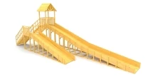 Зимняя горка Савушка Зима Wood 9/2
