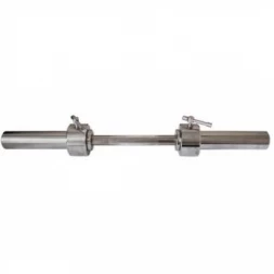 Гантельный гриф MB BARBELL 53 см ХРОМ 51 мм