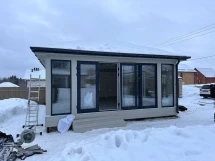 Закрытая беседка ПЛУТОН