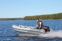 Моторная лодка ПВХ Фрегат 370 С киль, усиленный пайол, фото 8