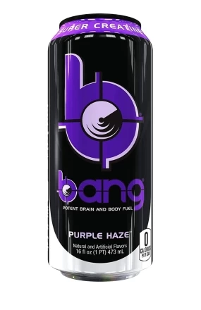 Энергетический напиток &quot;БЭНГ&quot; Виноград VPX BANG 473мл Purple Haze , фото 1
