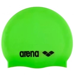 Шапочка для плав. &quot;ARENA Classic Silicone&quot;, арт.9166265, ЗЕЛЕНЫЙ, силикон