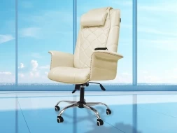 Офисное массажное кресло EGO PRIME EG1003 на заказ (Кожа Премиум), фото 3