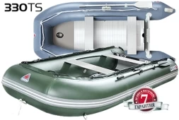 Лодка ПВХ Юкона (YUKONA) 330 TS Фанерная слань, фото 1