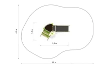 FUN-terra Горка малая «Заколдованный лес» ЗЛ-36