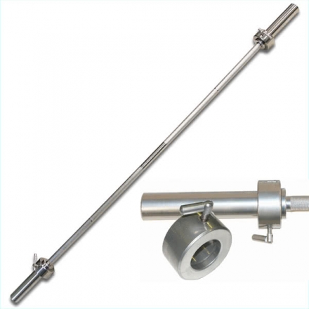 Гриф Barbell 1250 мм d 50 мм замок стопорный, фото 1
