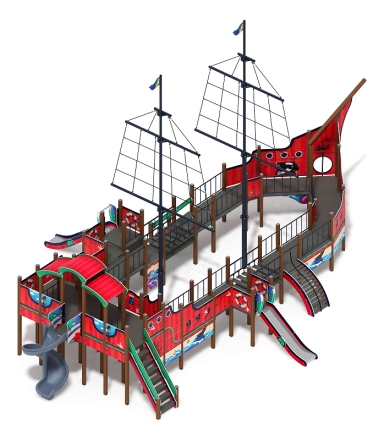 Флагман (Мульт) - ДИК 2.03.3.03-10.И1 - Игровой комплекс - H=1200 H=1500 H=2000, фото 3