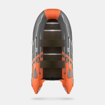 GLADIATOR B 420 LIGHT B Оранжево-темносерый моторная лодка ПВХ Фанерный пайол