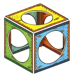 Домик Кубик (Город) - МФ 10.01.14-02, фото 4 Домик Кубик (Город) - МФ 10.01.14-02, фото 4