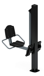 Жим ногами (серый) - Уличный тренажер - СТ 011-13, фото 3