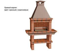 Печь Аристократ 702 Прямоугольный кирпич желтый, фото 9