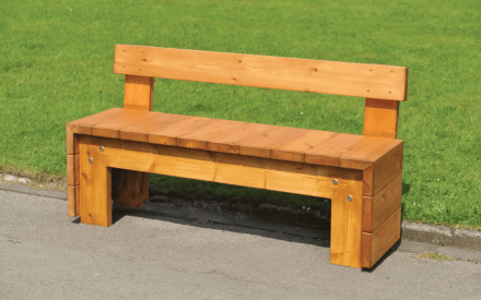 Скамья Трек со спинкой, фото 2