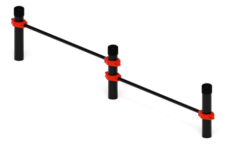 Воркаут 108 красный ВТ 12.06-01, фото 2