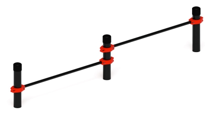 Воркаут 108 красный ВТ 12.06-01, фото 1