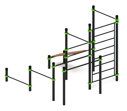 Воркаут 108 зеленый ВТ 12.21-02, фото 3