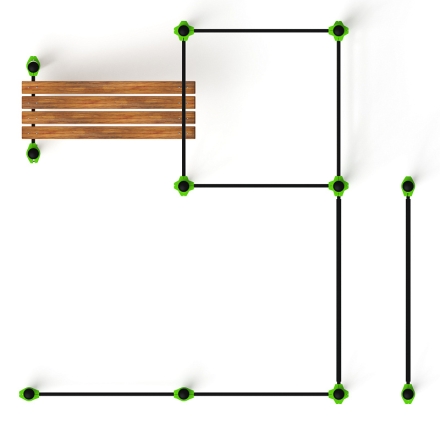Воркаут 108 зеленый ВТ 12.21-02, фото 5