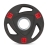 Диск 51 мм. NEO обрезиненный с 3-мя хватами  2,5 кг (модель: D3)