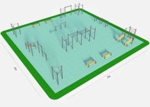Спортивная площадка K-8 Спортивная площадка K-8