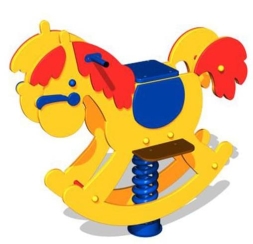 Качалка на пружине Пони ЗНКЧ 053 для детской площадки