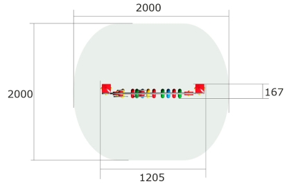 Развивающий элемент Кондитерская РЭ019 для детской площадки, фото 4