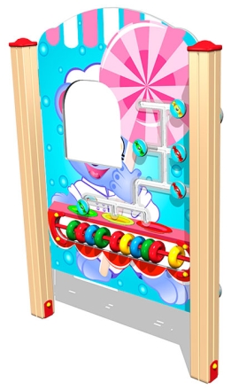 Развивающий элемент Кондитерская РЭ019 для детской площадки, фото 2