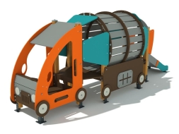 Игровой комплекс ДГ Цементовоз от 2 лет для детской площадки Игровой комплекс ДГ Цементовоз от 2 лет для детской площадки