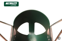 Качели SLP SYSTEMS 2 секции + качели с фиксацией зеленая + сиденье двойное, фото 2