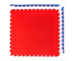 Будо-мат, 100 x 100 см, 40 мм, цвет сине-красный, фото 3