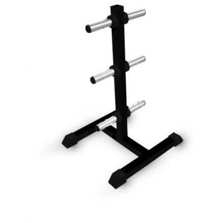 Стойка для хранения дисков Barbell МВ 1.15 на 50 мм - елочка (на 6 позиций) чёрный, фото 1