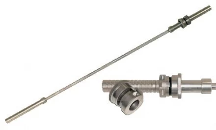 Гриф Barbell 2200 мм d 50 мм замок олимпийский усиленный 350 кг, фото 1