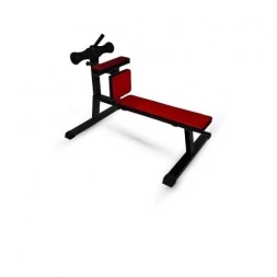 Скамья для скручивания Barbell МВ 2.1 (римский стул) чёрный