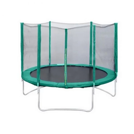 Батут КМС Trampoline 8 с защитной сеткой диаметр 2,4 м, фото 1