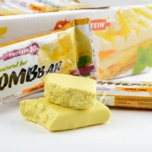 Протеиновый батончик Bombbar 60 гр, Лимонный торт, шт.