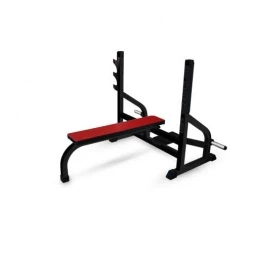 Скамья-стойка для жима штанги лежа Barbell МВ 2.06 чёрный