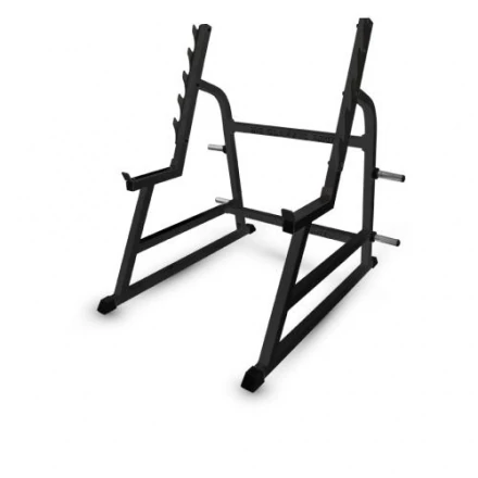 Стойка для приседания с ограничителями Barbell МВ 2.18 чёрный, фото 1