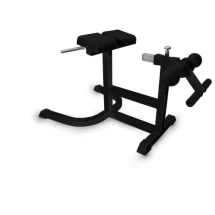 Тренажёр Barbell МВ 2.16 для горизонтального разгибания спины (Гиперэкстензия горизонтальная) чёрный