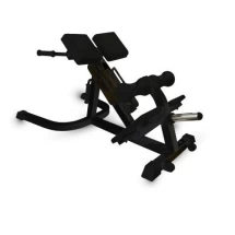 Тренажёр Barbell МВ 2.15 для разгибания спины (Гиперэкстензия) чёрный