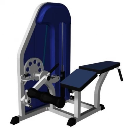 Сгибание ног лежа Barbell МВ 3.21 (грузоблок) белый, фото 1