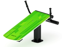 Лавка для пресса (зеленый) - Уличный тренажер - СТ 002-12 Лавка для пресса (зеленый) - Уличный тренажер - СТ 002-12