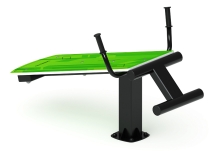Лавка для пресса (зеленый) - Уличный тренажер - СТ 002-12 Лавка для пресса (зеленый) - Уличный тренажер - СТ 002-12