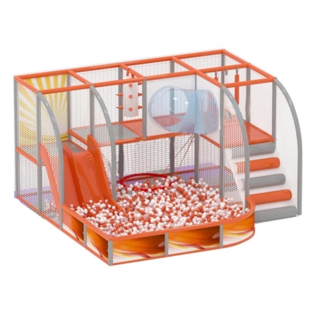 Детский игровой лабиринт «Оригами» 21,2м² (4,65*4,65*2,5м), фото 1