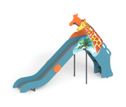Детская горка Жираф ГР-25 H=1000 для игровой площадки