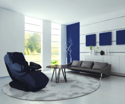 Массажное кресло Inada Duet Navy Blue, фото 2
