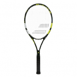 Ракетка б/т BABOLAT Evoke 102 Gr2, арт.121203-271, для любит., композит,со струнами, черн-желт-бел