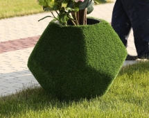 Топиари Вазон Грани - газон Eco